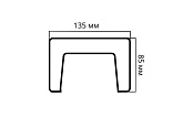 Артикул Брус 135X85X4000, Серый Кипарис, Архитектурный брус, Cosca в текстуре, фото 2